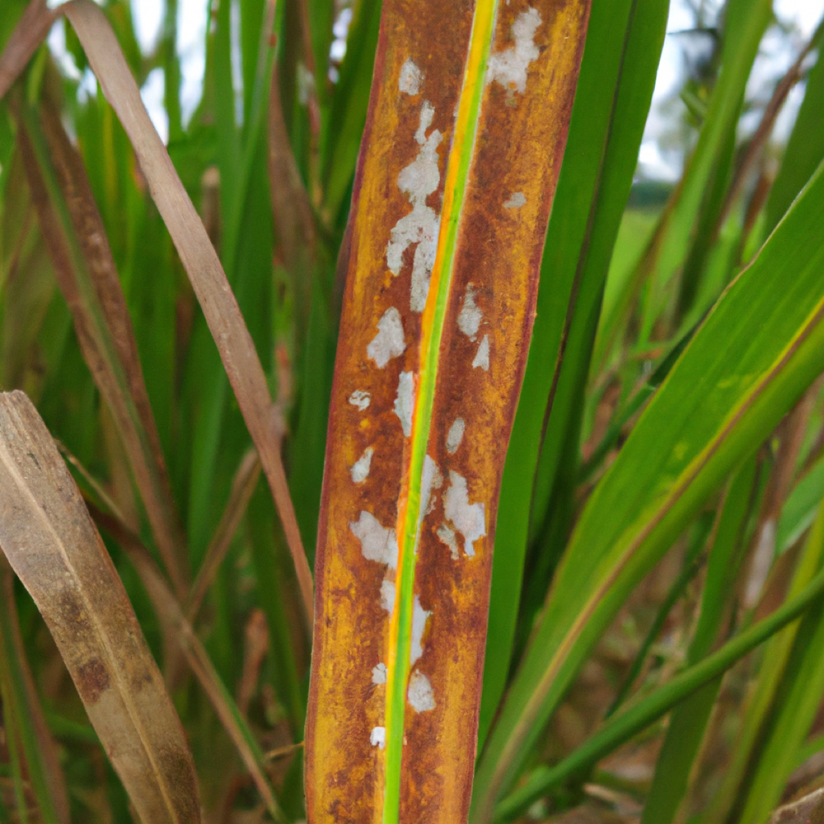 Bacterial Leaf Blight Issuet in Paddy