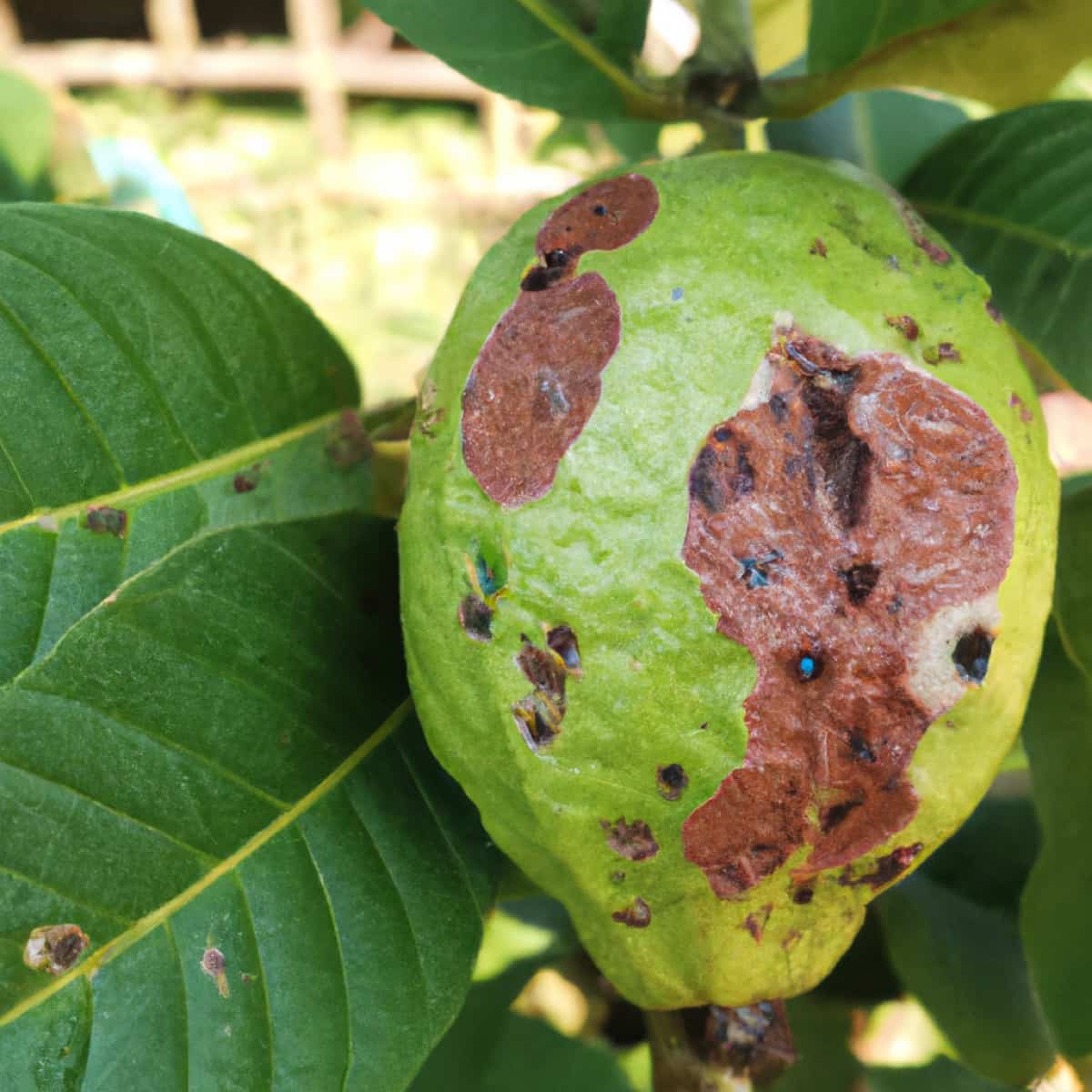Fruit Canker Disease Management in Guava