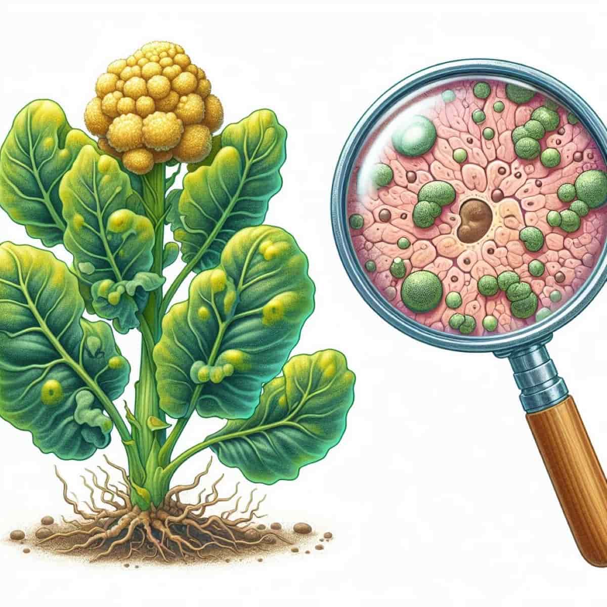 Club Root Disease in Plants
