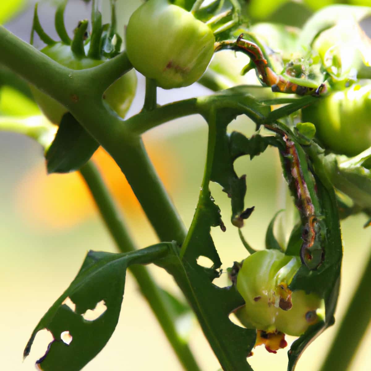 Tobacco caterpillar Management in Tomato