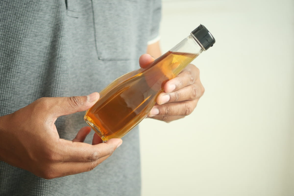 Bottle of Apple Vinegar