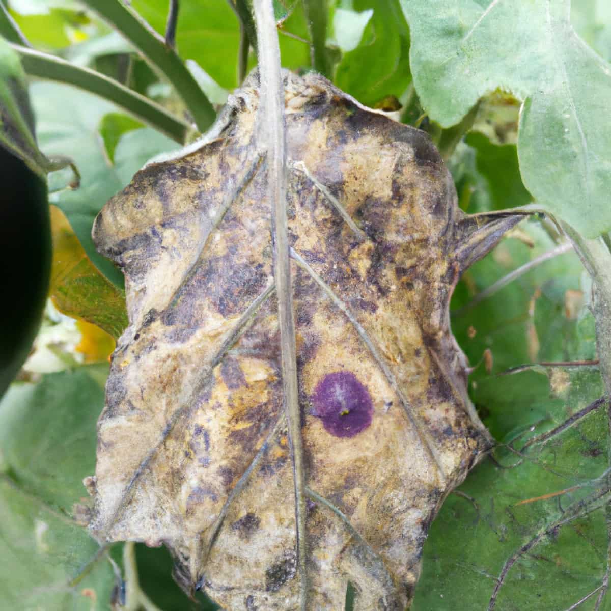 Verticillium Wilt in Eggplant